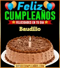 GIF Felicidades en tu día Baudilio
